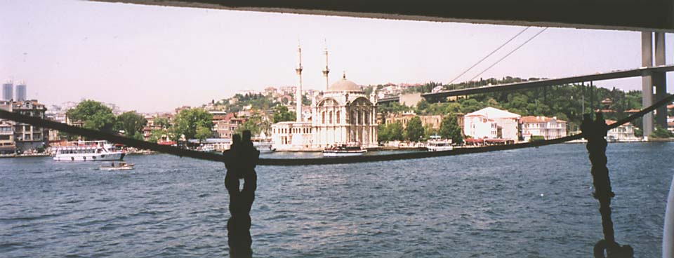 Ortak&ouml;y seen from the Bosphorus