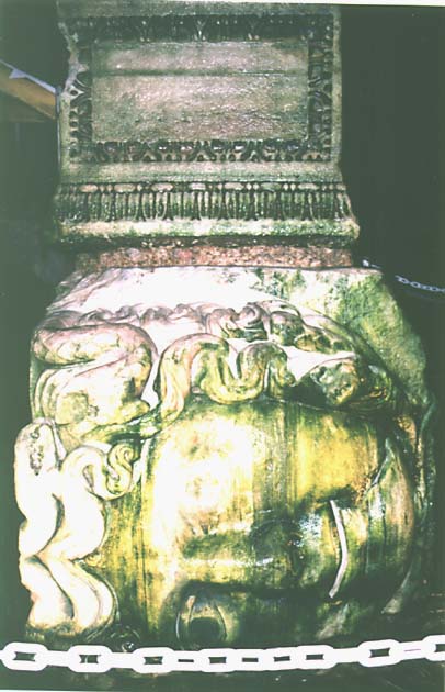 Column from the Yerebatan Saray