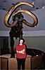 Anne and a mammoth