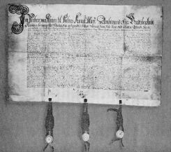 Skjøte på Dønnesgodset 1675